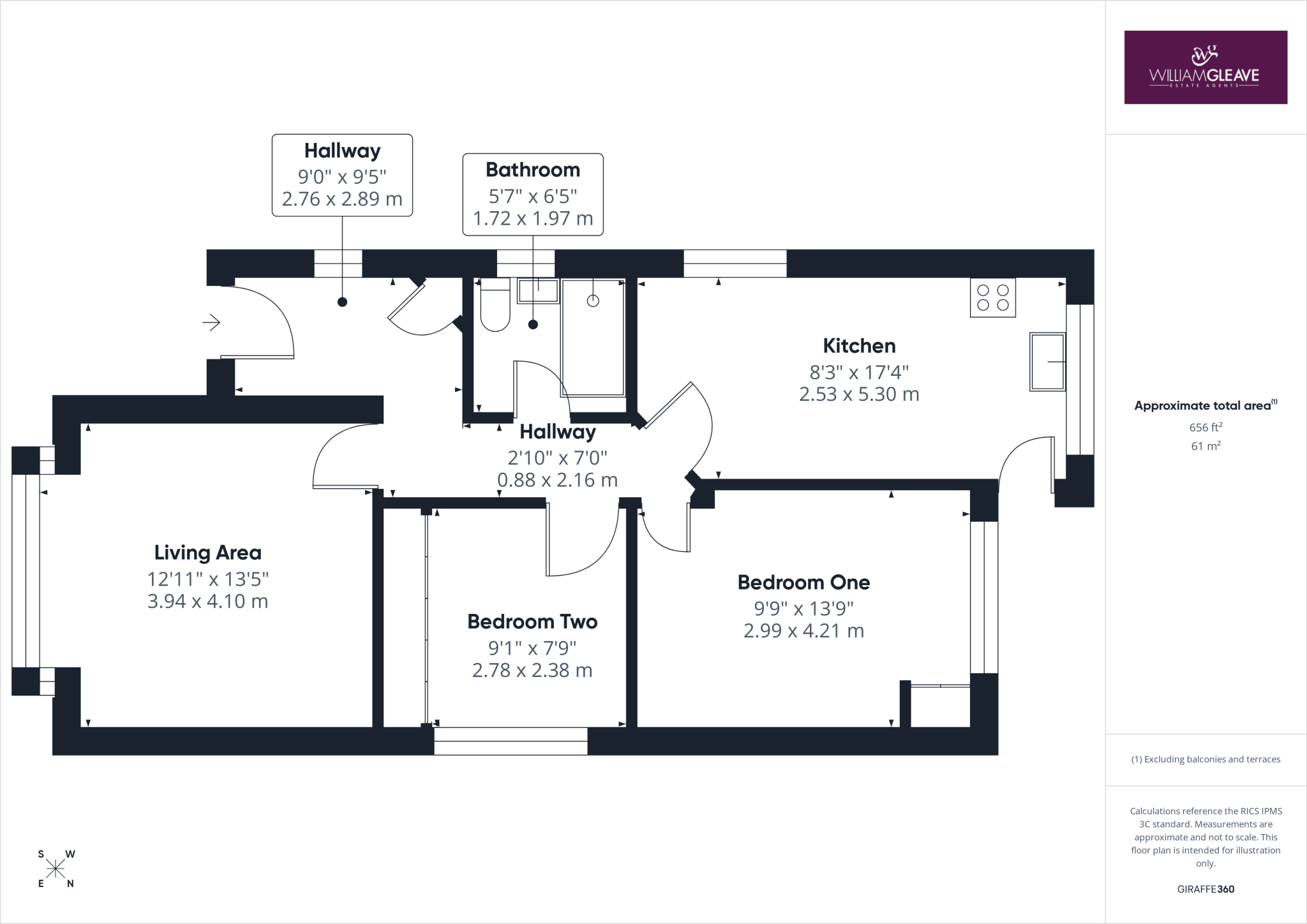 Fforddisa, Prestatyn, Denbighshire, LL19 floorplan