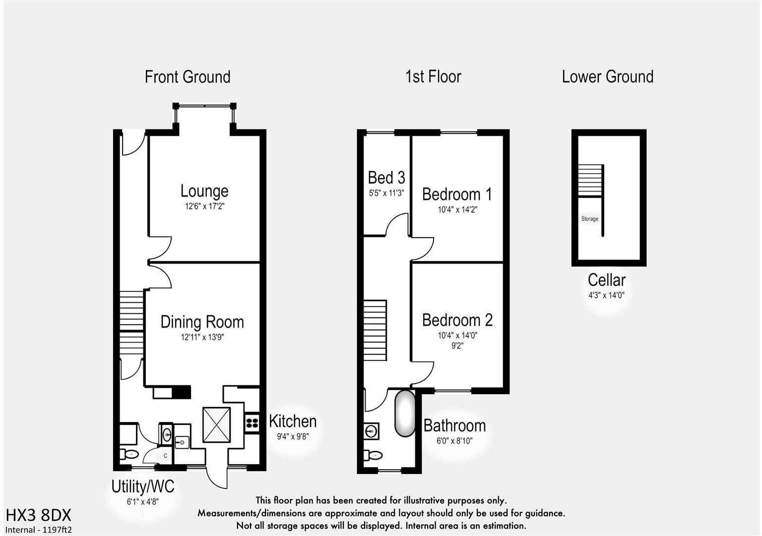 Waverley Terrace, Halifax floorplan
