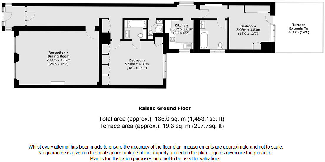 Queen's Gate, London, SW7 floorplan