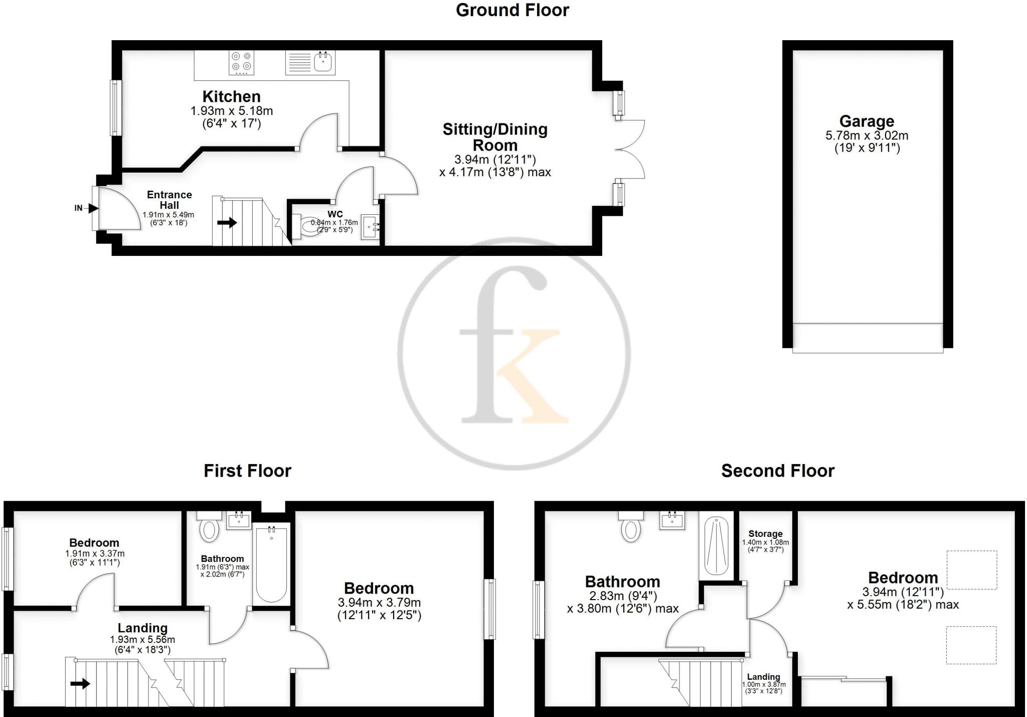 Cumberland Way, Waterlooville floorplan