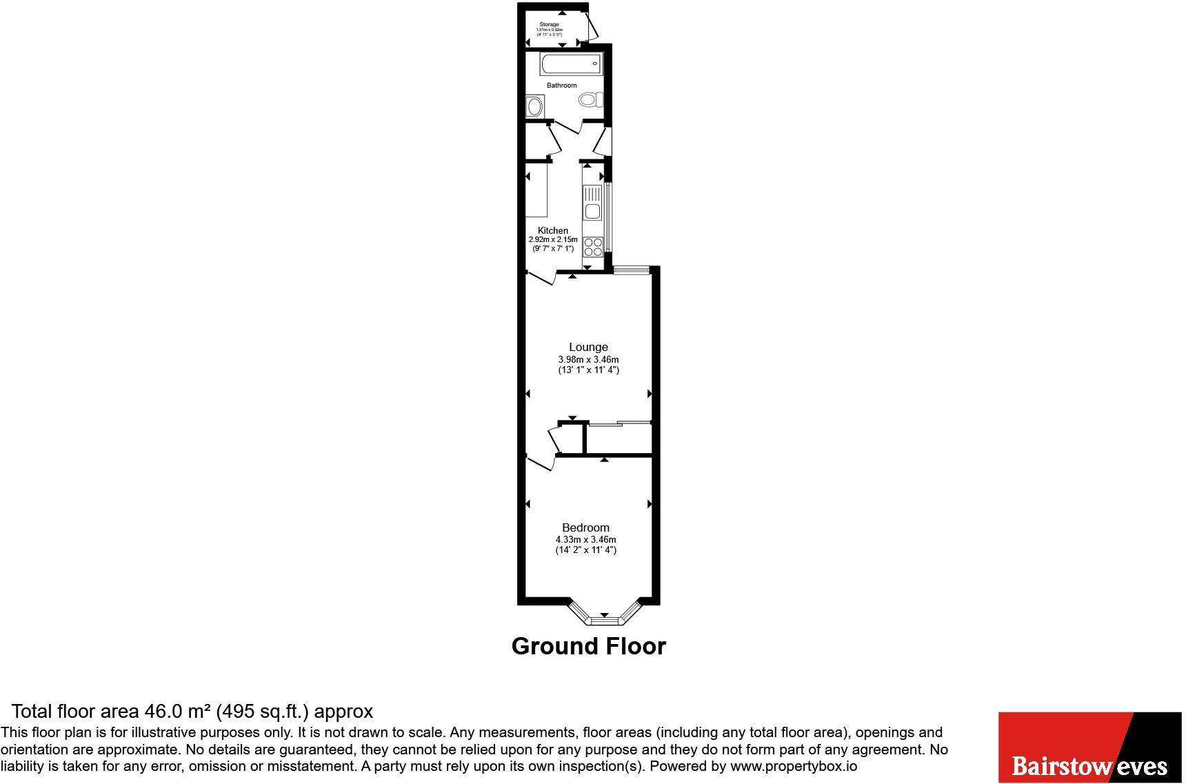 William Street, Nuneaton, Warwickshire, CV11 floorplan