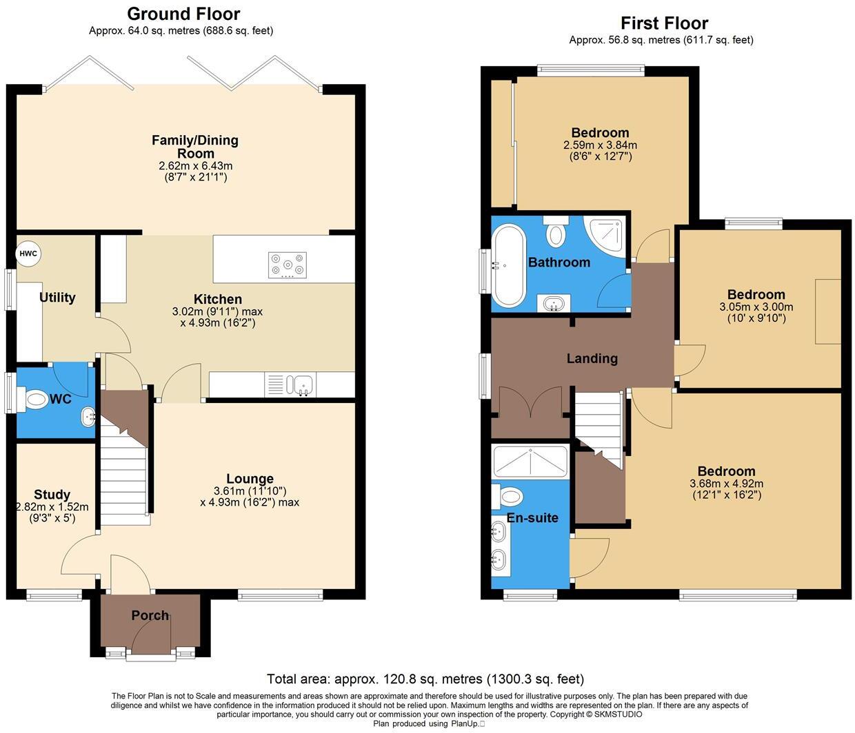 Springfield Road, St. Albans floorplan