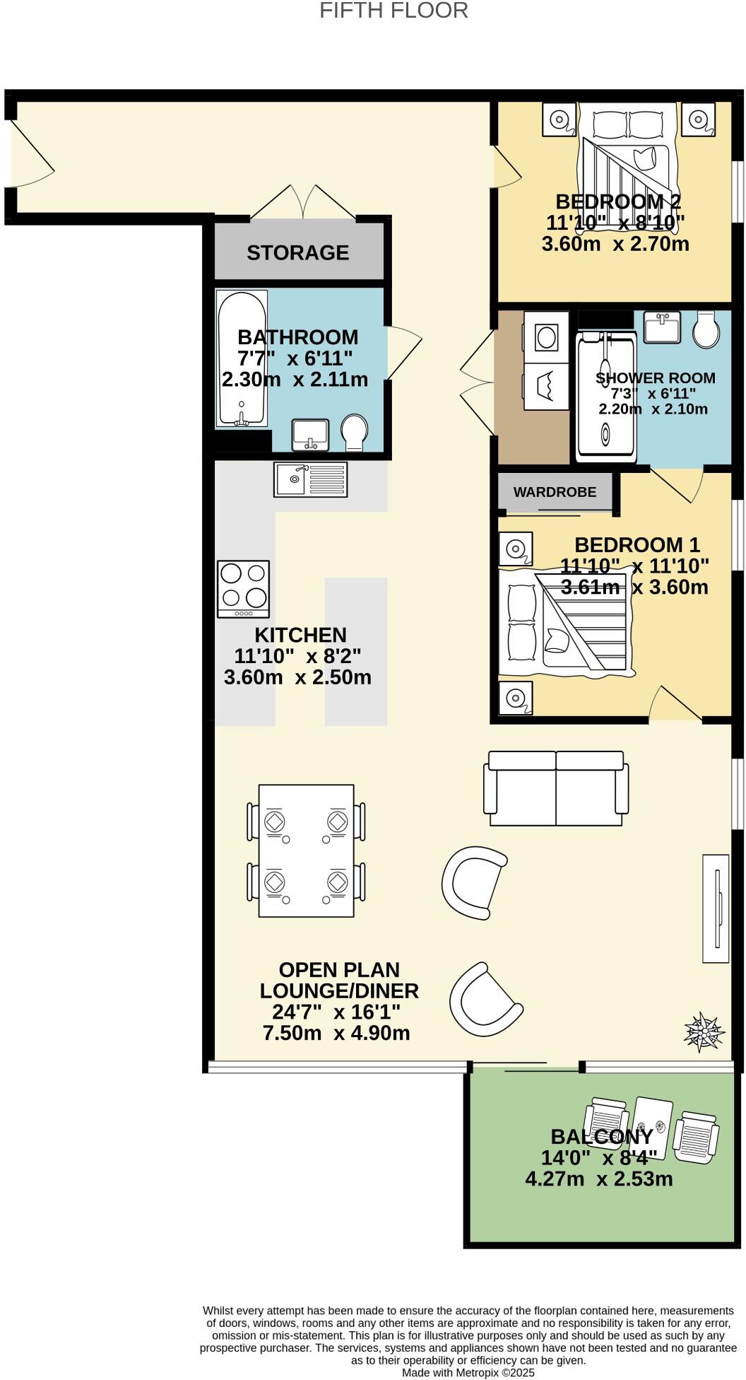 Cliff Road, Falmouth, Cornwall, TR11 floorplan