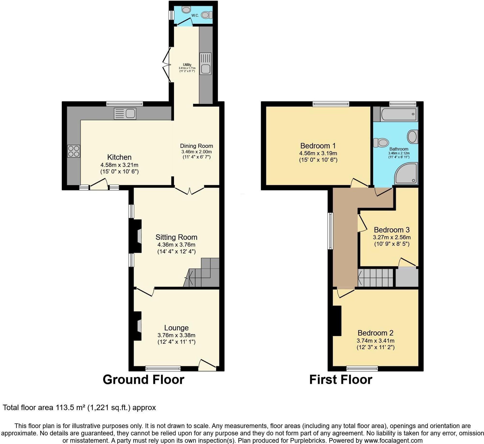 Elton Lane, Winterley, CW11 floorplan