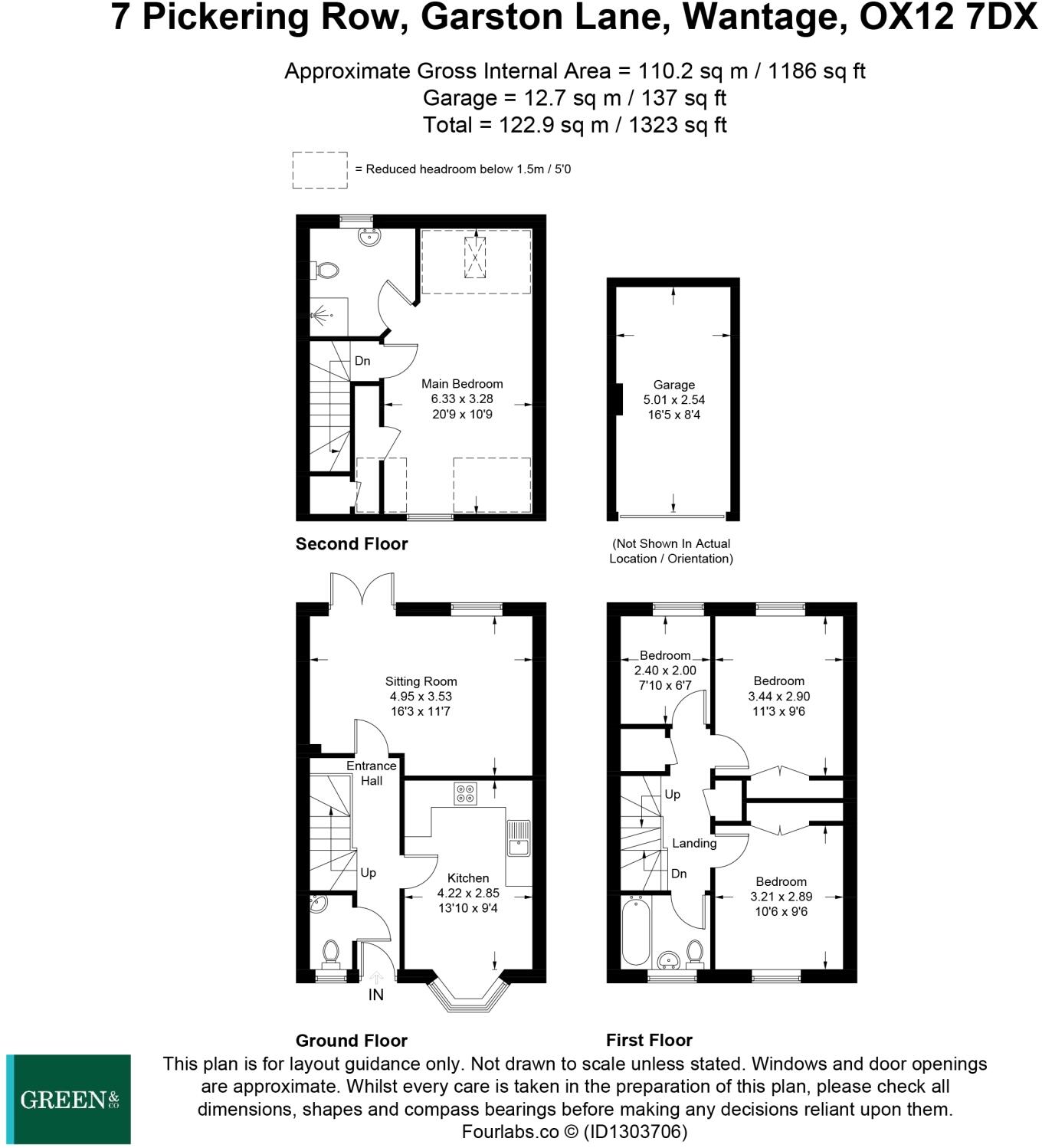 Pickering Row, Wantage floorplan