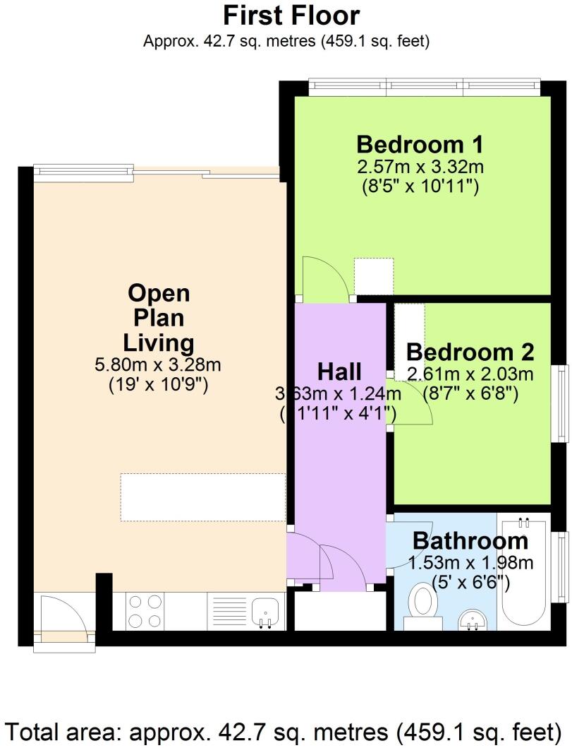 Devondale Court, Warren Road, Dawlish Warren, Devon, EX7 floorplan