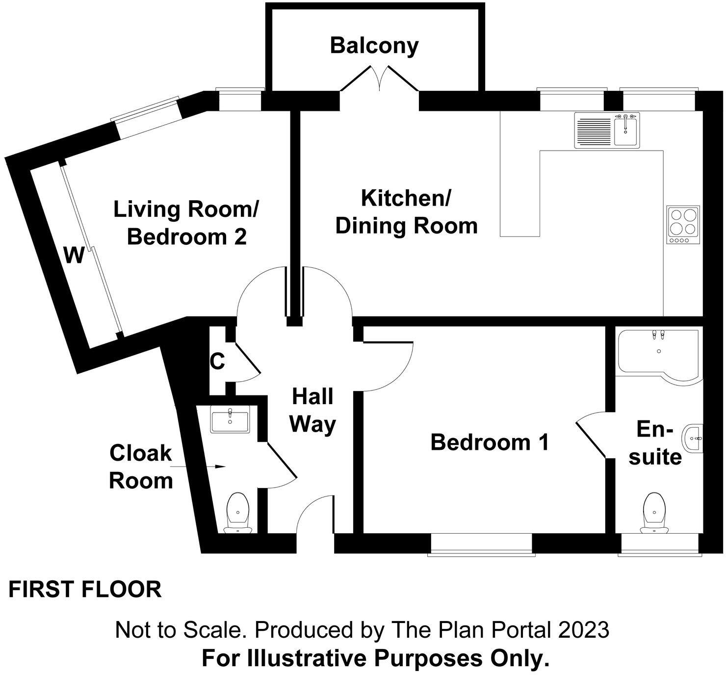 Abbey Court, Tavistock, Devon floorplan
