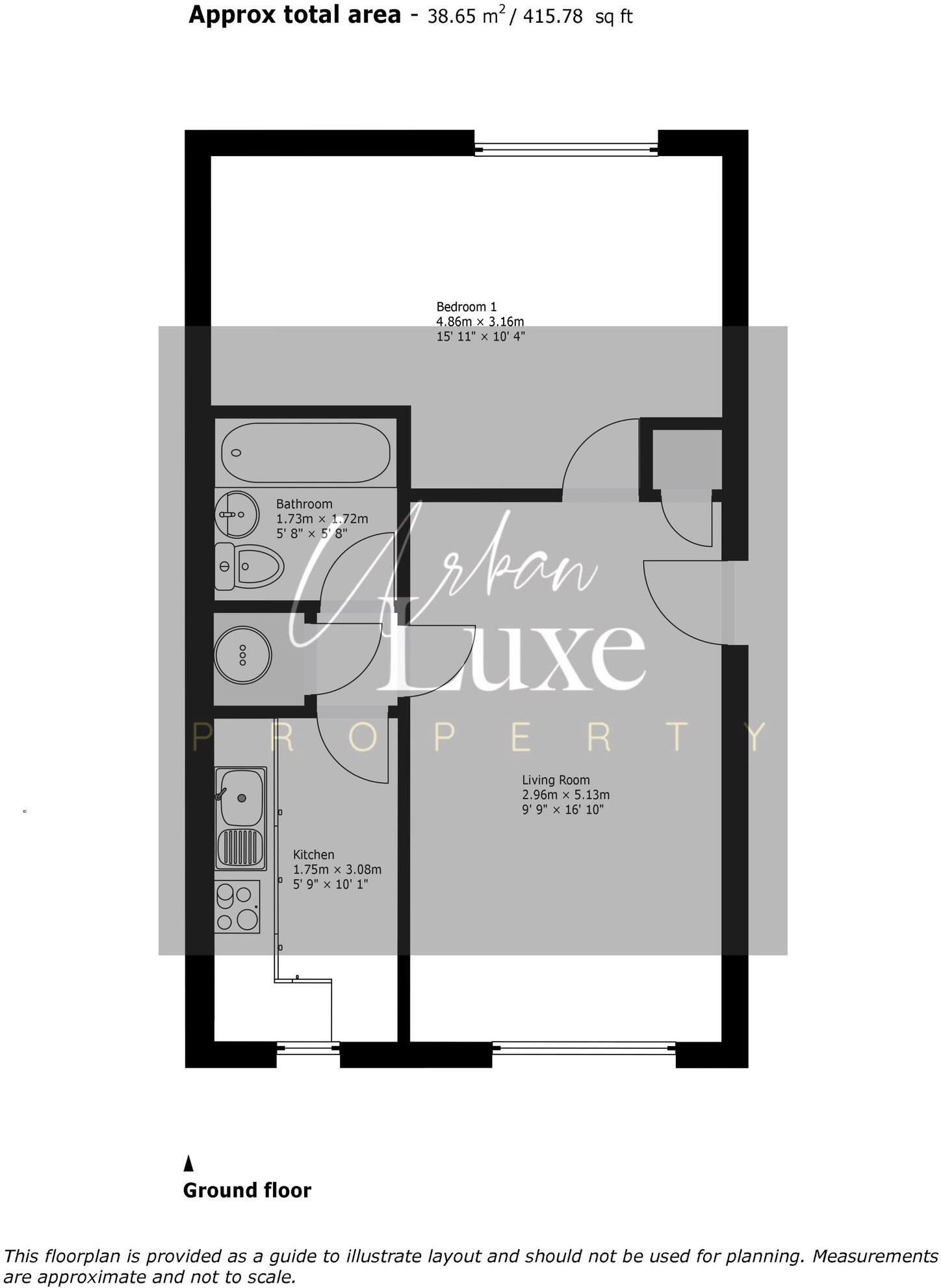 Alburgh Close, Bedford, MK42 floorplan