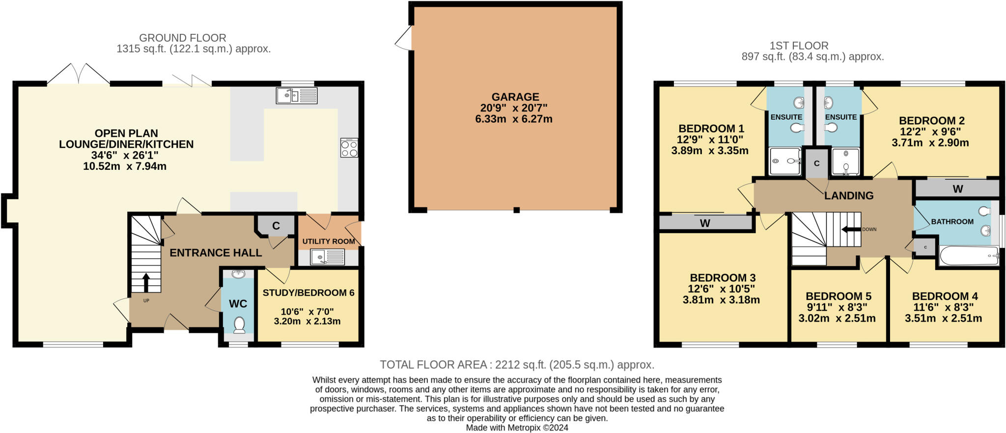 Harford Way, Landkey, Barnstaple, EX32 floorplan