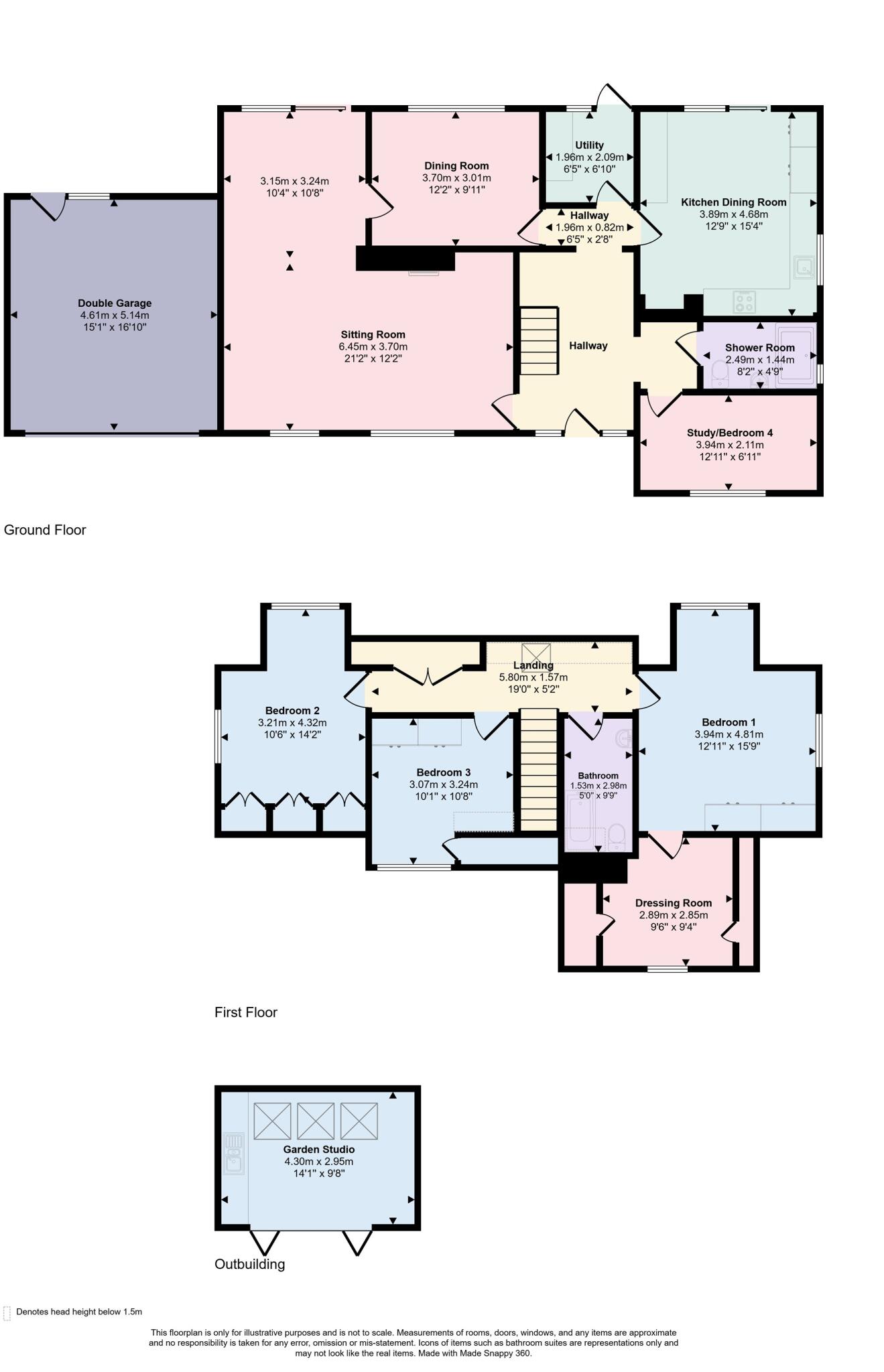 Iwerne Minster floorplan