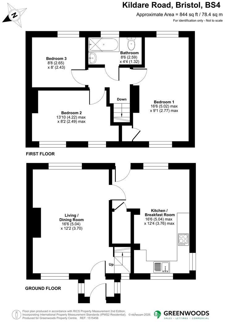 Kildare Road, Bristol floorplan