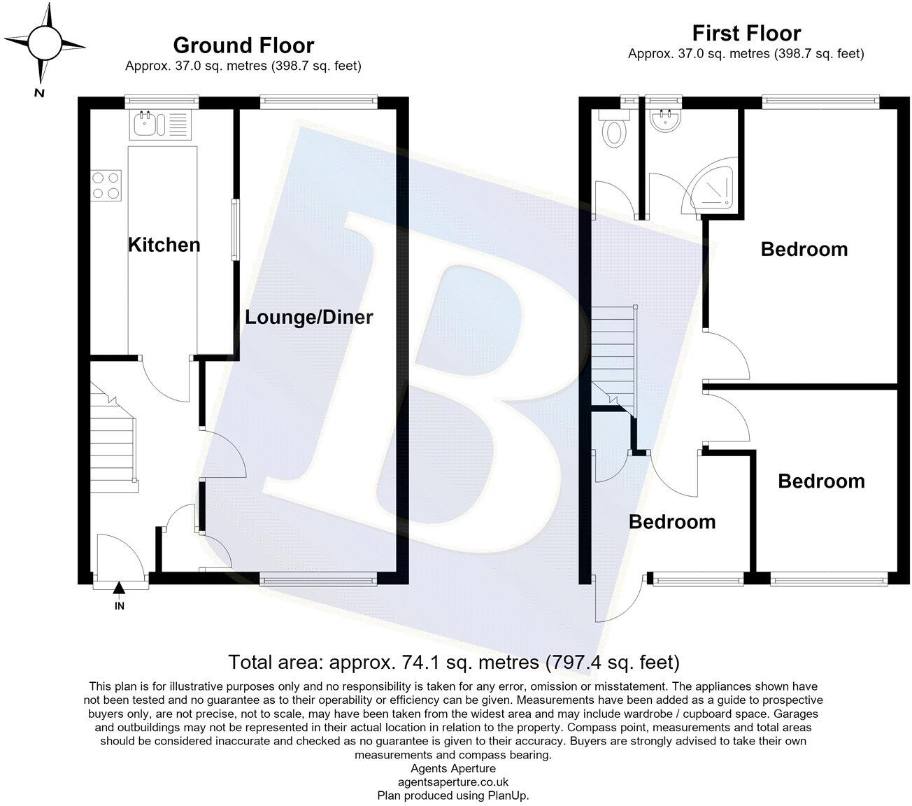 Bradwell Avenue, Dagenham, RM10 floorplan