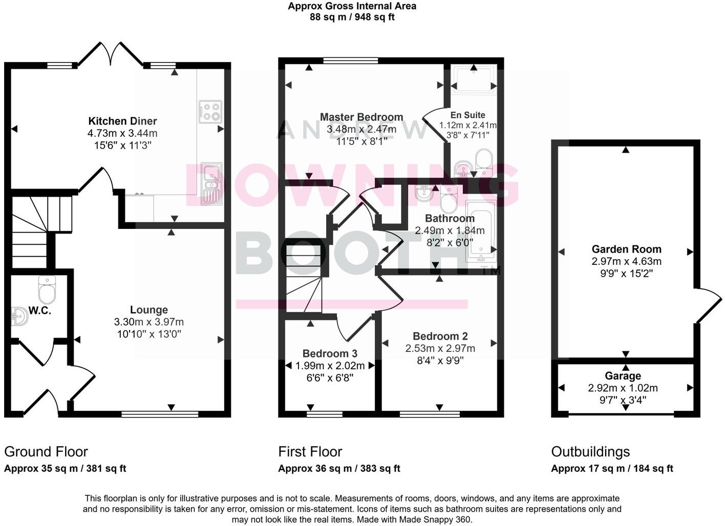 Wishart Drive, Fradley, Lichfield, WS13 8GZ floorplan