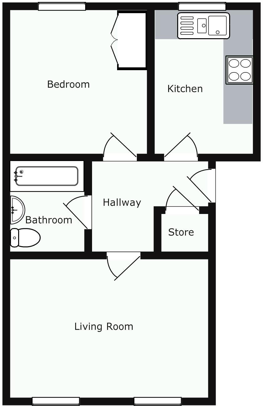 Dyers Court, Bollington floorplan
