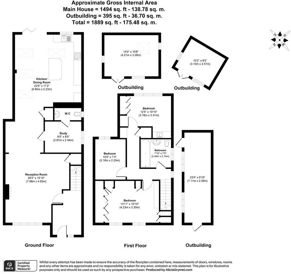 Rogers Lane, Stoke Poges, SL2 floorplan