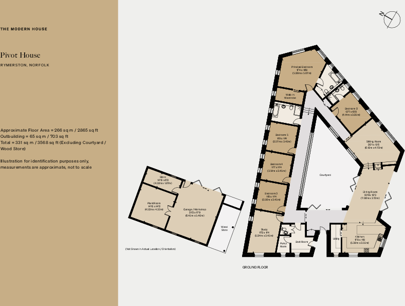Pivot House, Reymerston, Norwich floorplan