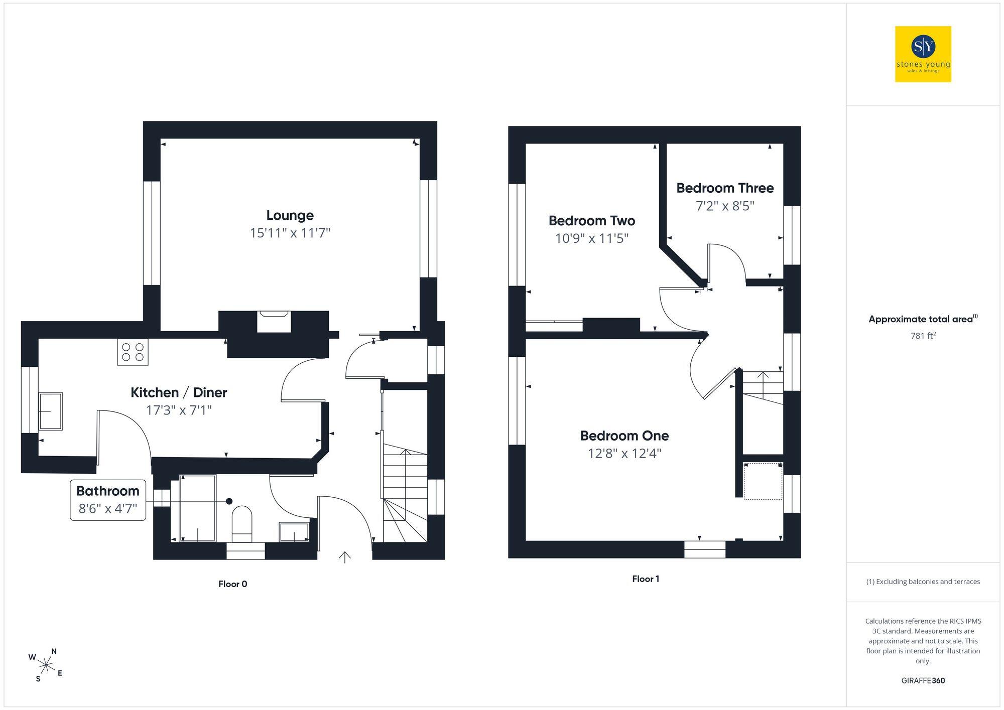 Sunny Bank Road, Blackburn, BB2 floorplan