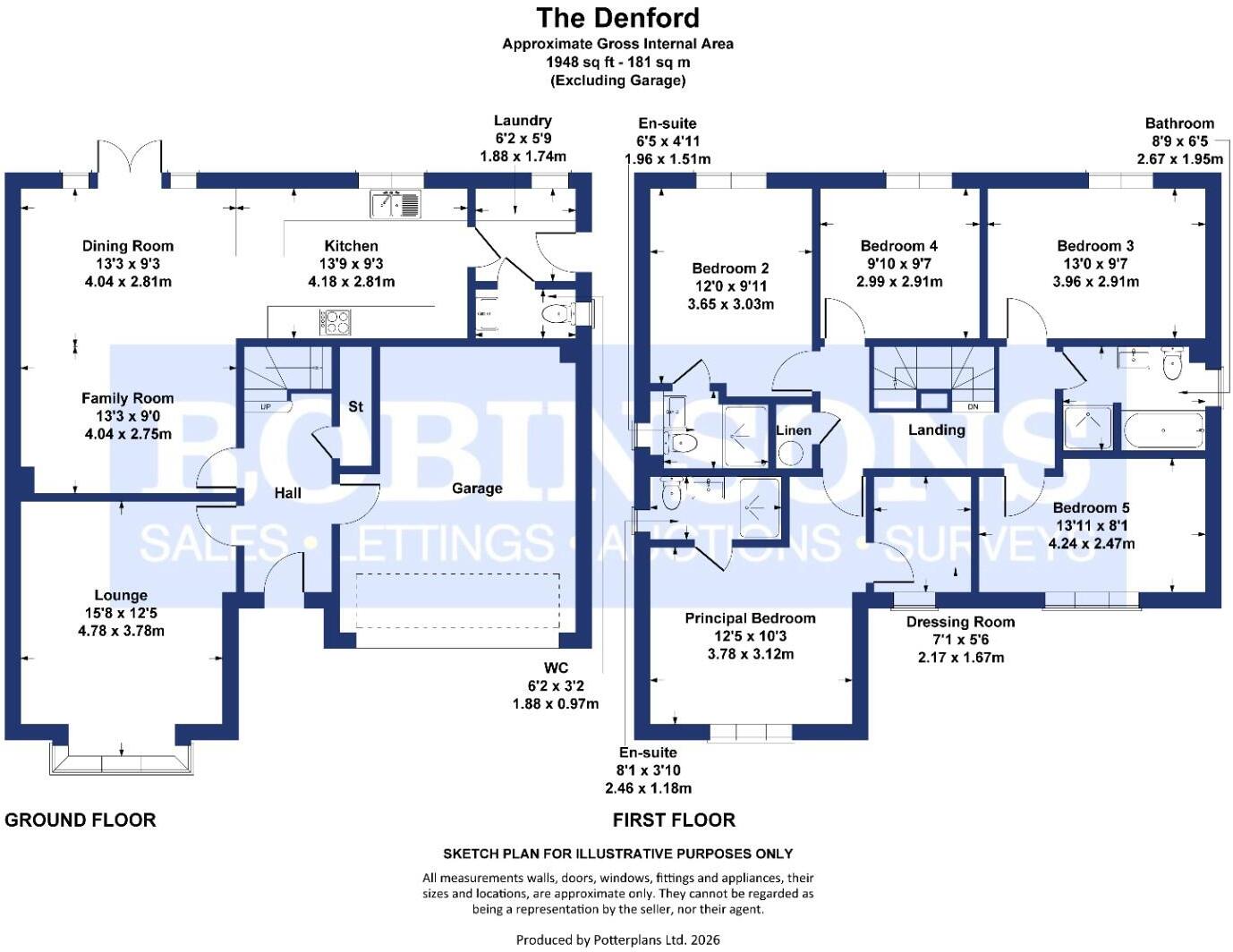 Juniper Close, Chilton, floorplan