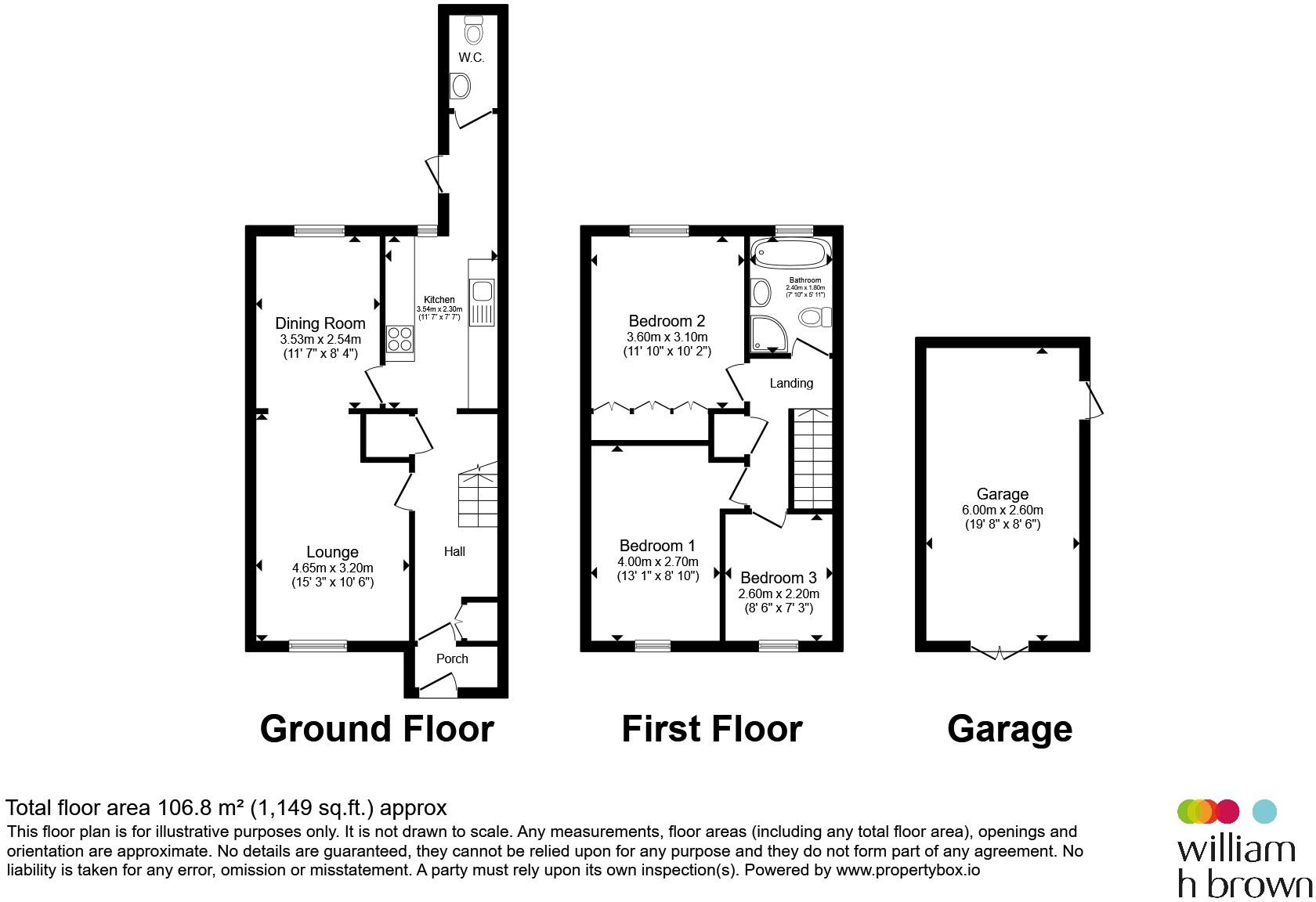 Readers Court, Great Baddow, Chelmsford floorplan