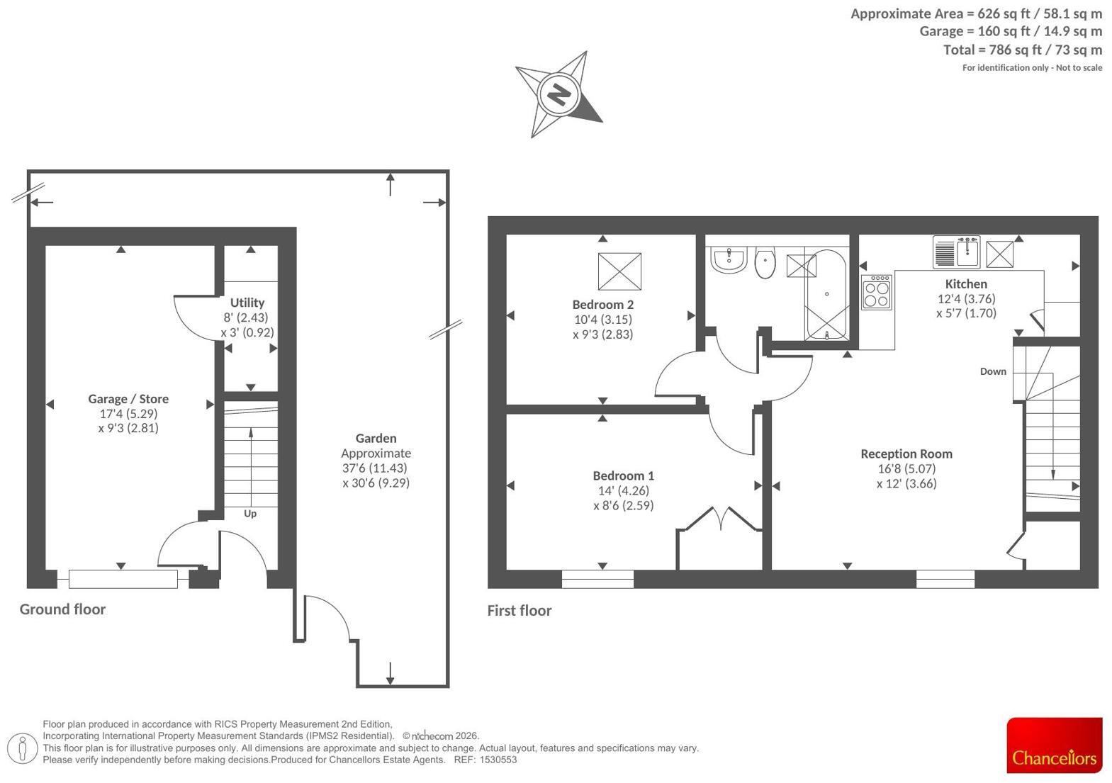 Turner Drive, Oxford, Oxfordshire floorplan