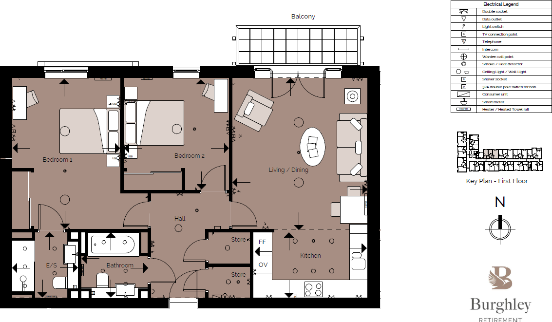 40 Bramble Drive, Derby, Derbyshire, DE22 floorplan