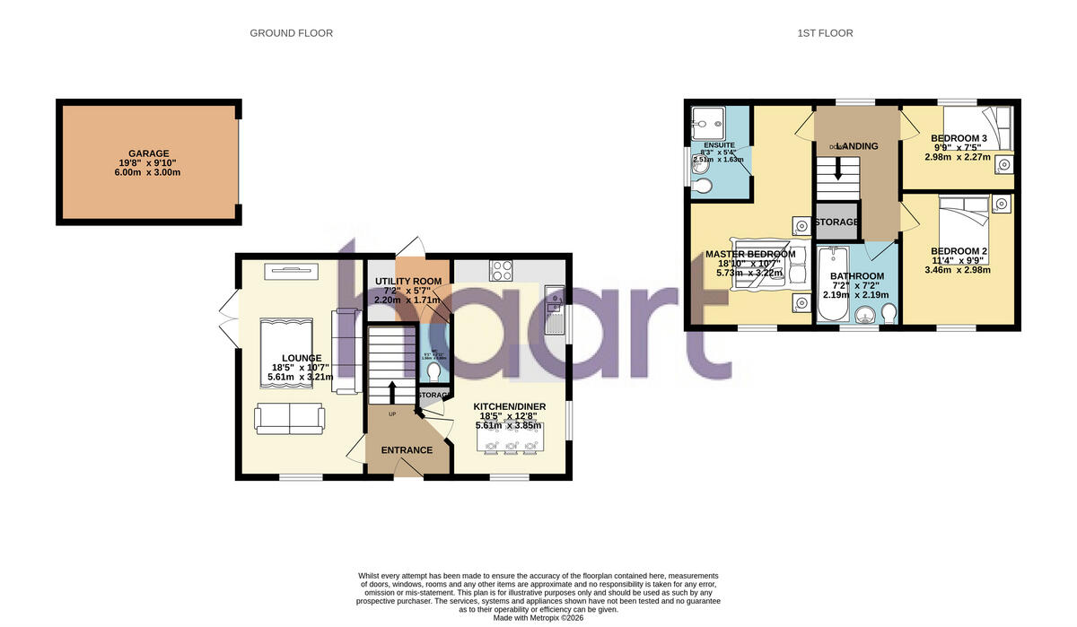 Cinnabar Way, Loughborough floorplan