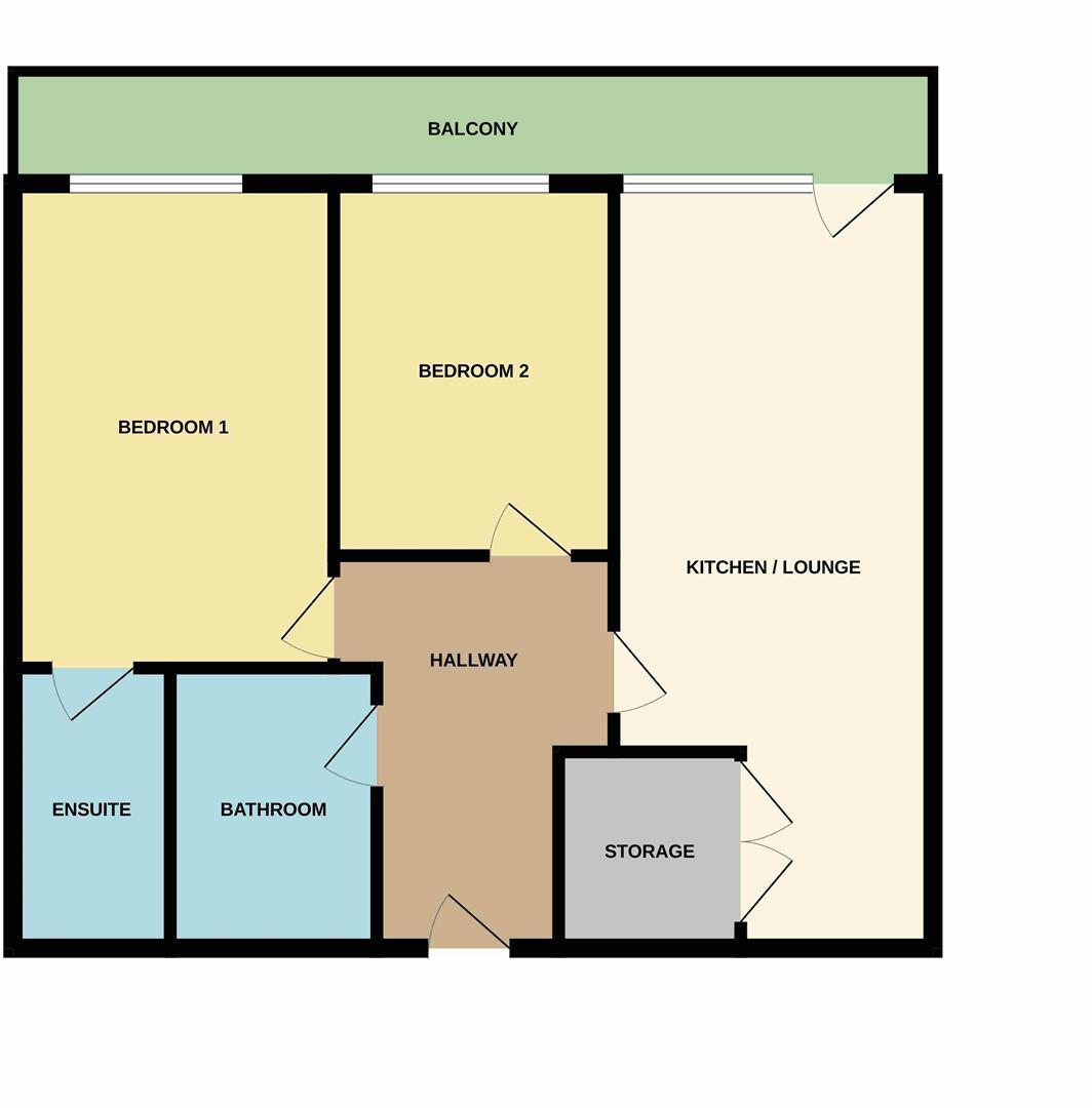 39 Potato Wharf, Manchester floorplan