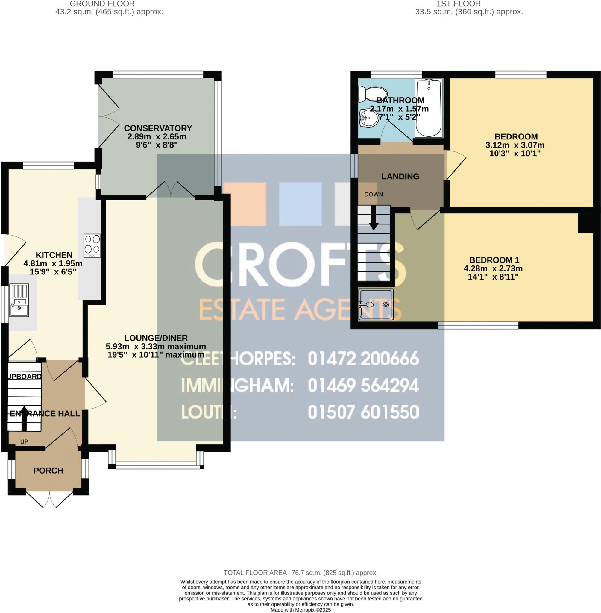 Drake Avenue, Grimsby floorplan