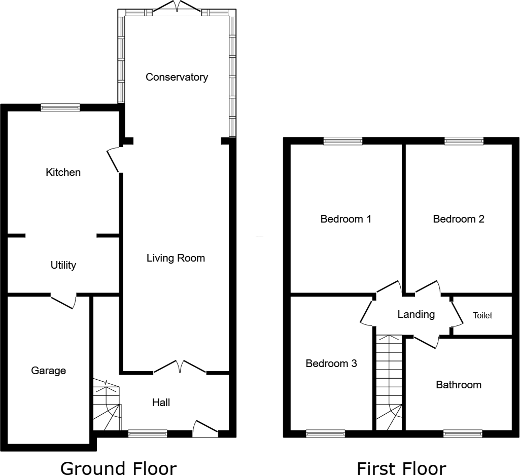 Station Drive, Rugeley, Staffordshire, WS15 floorplan