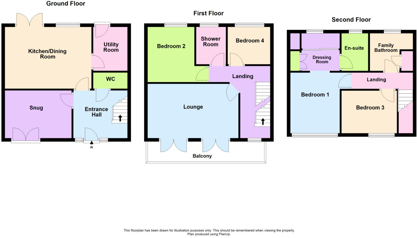 Coppen Road, Hampton Vale, Peterborough floorplan