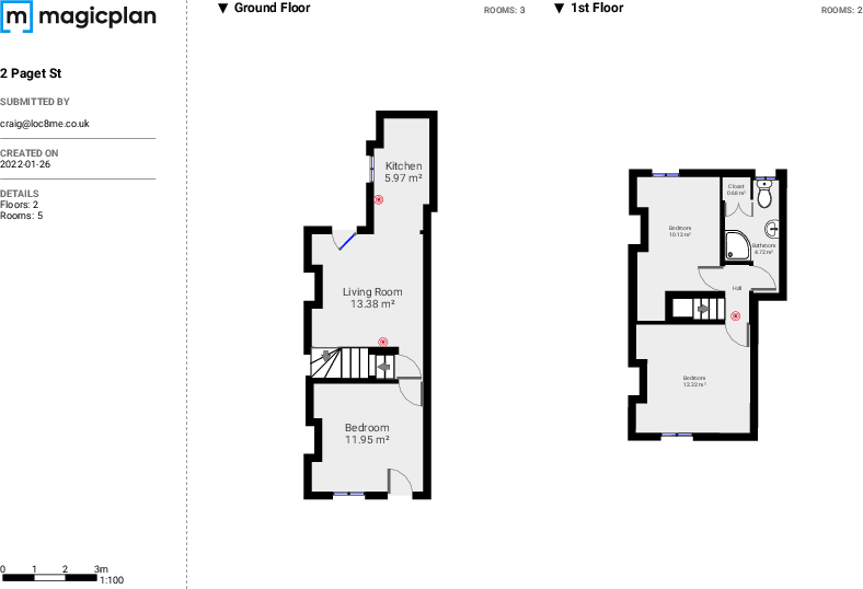 Paget Street, Loughborough floorplan