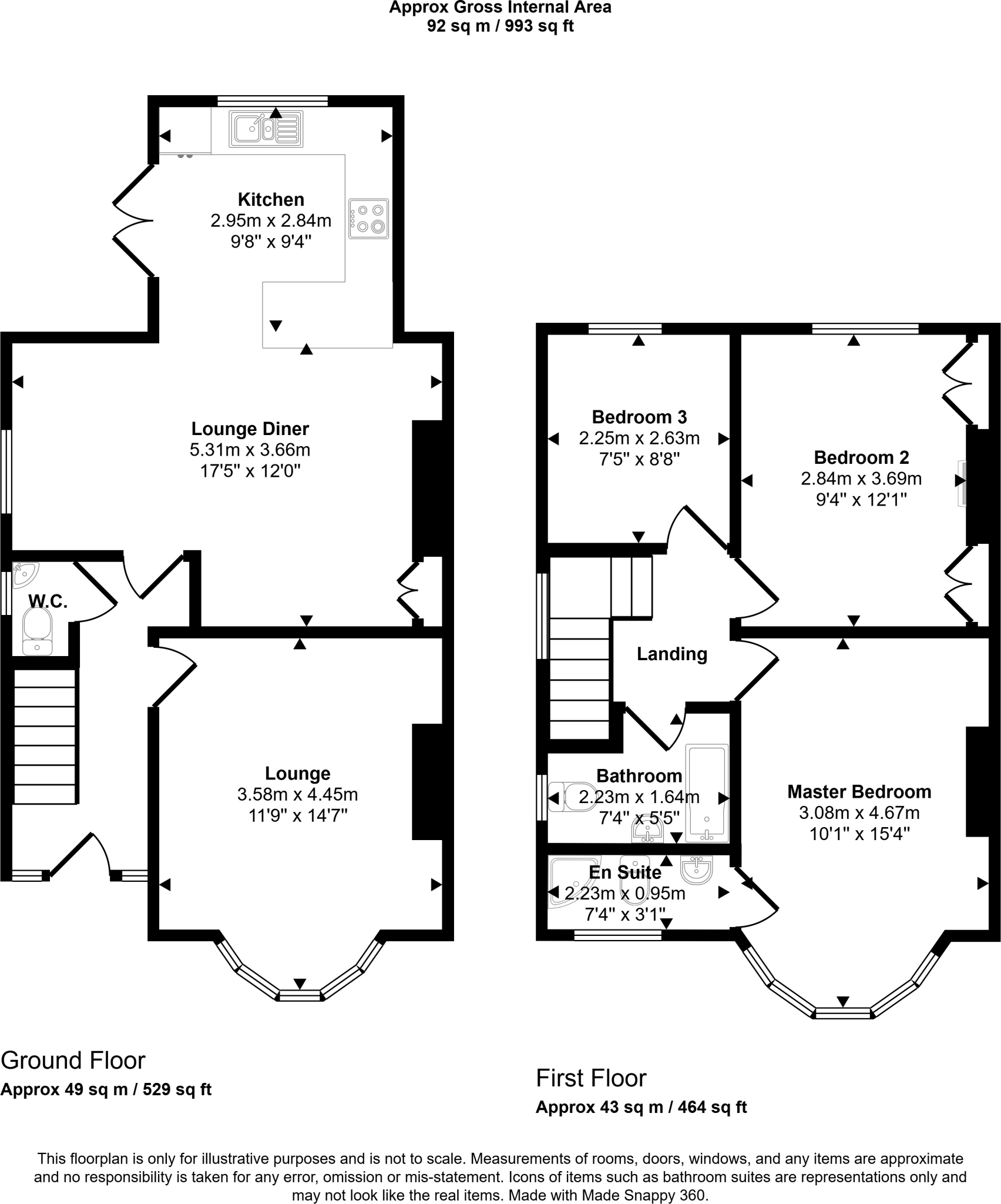 Kernick Road floorplan