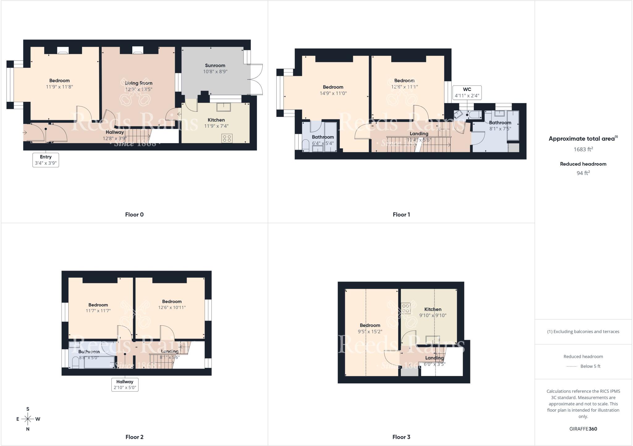 Windsor Crescent, Bridlington, East Yorkshire, YO15 floorplan