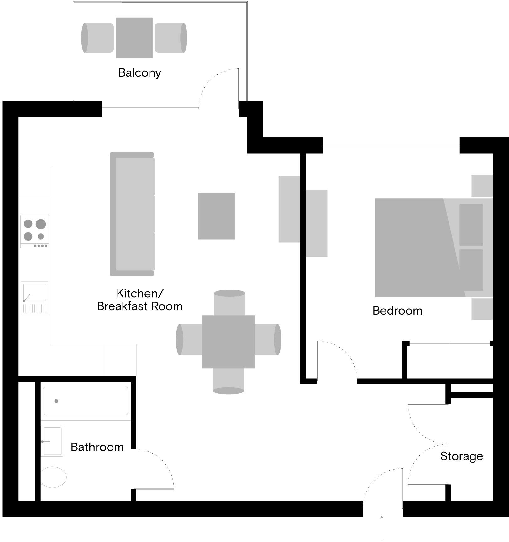 Sessile Apartments, Ashley Road, London, N17 9NT floorplan
