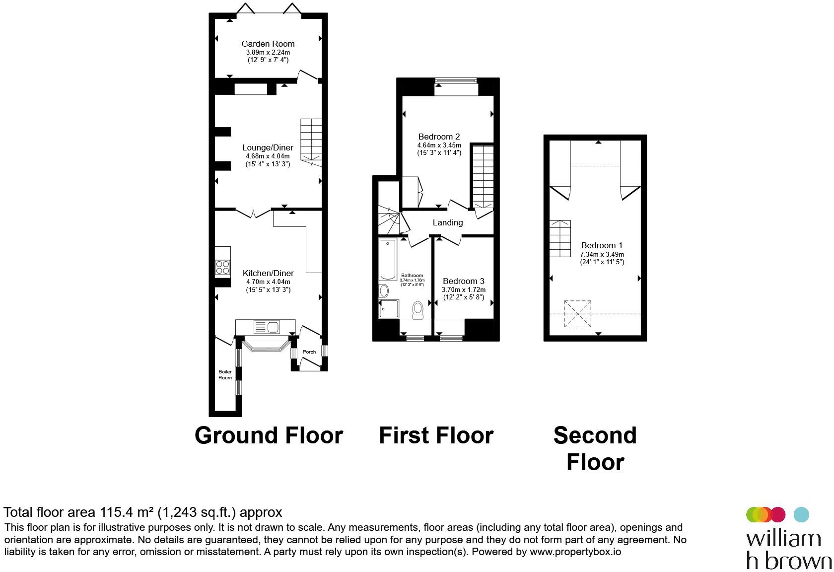 Stoneycroft, Rawdon, Leeds floorplan