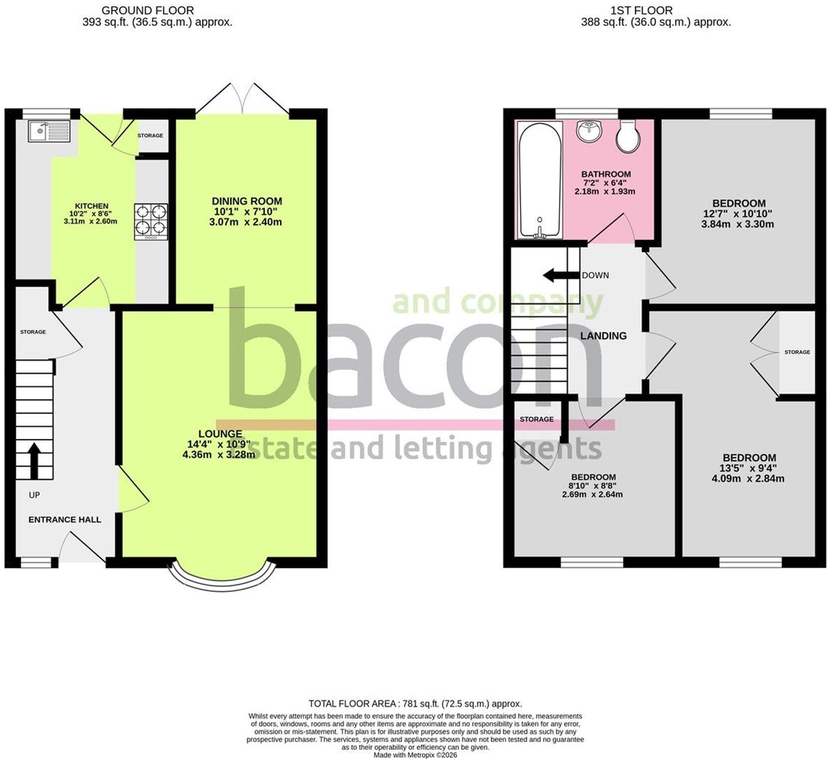 Centrecourt Road, Worthing, BN14 floorplan