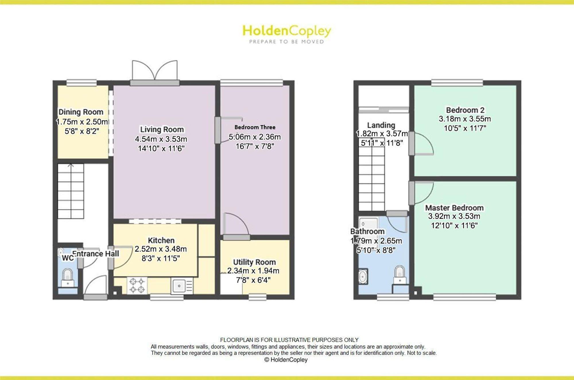 Ryefield Avenue, Ilkeston, DE7 floorplan
