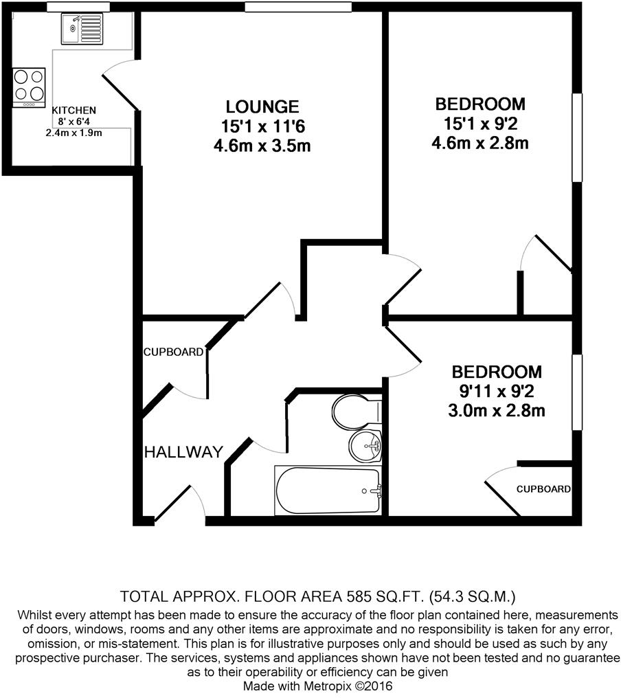 Greenside Street, Manchester floorplan