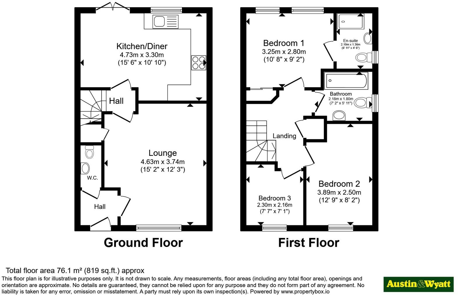 Beaumaris Road, Bearwood, Bournemouth, Dorset, BH11 floorplan
