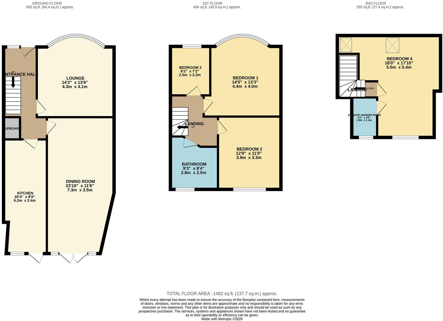 Mayfield Road, North Chingford floorplan