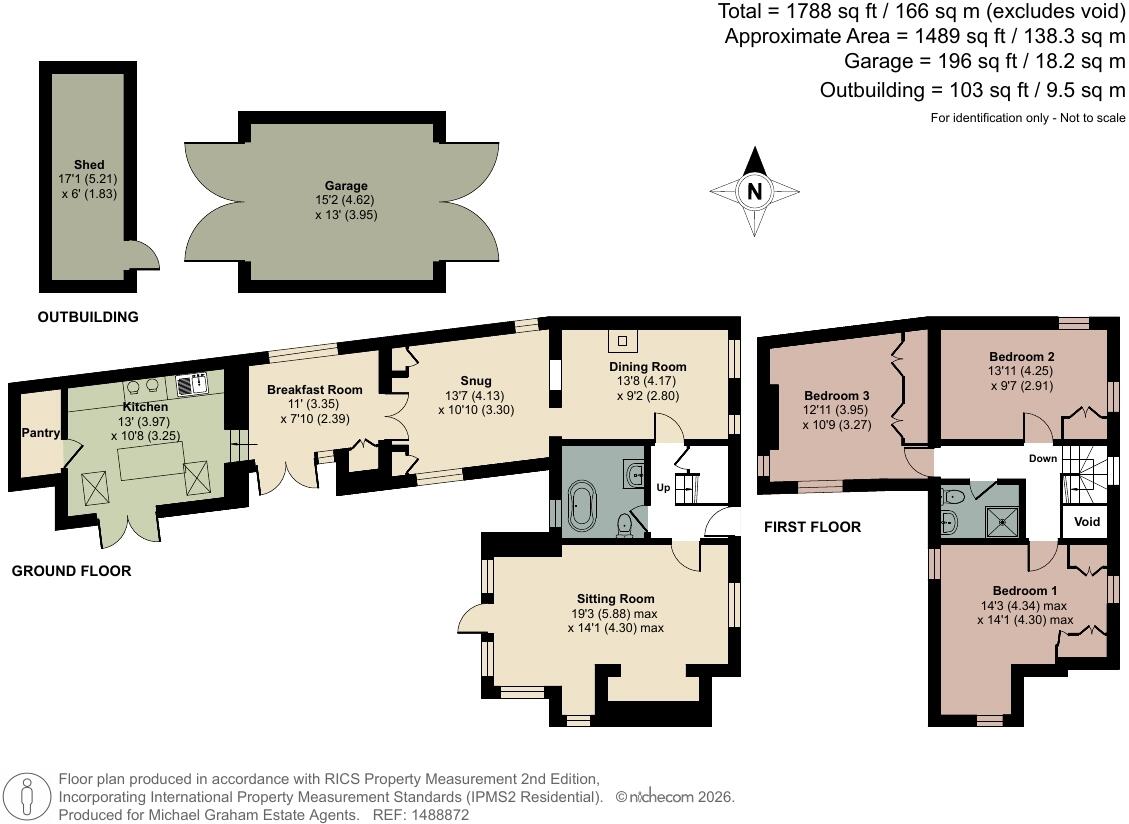 Stockaway, Weedon, Aylesbury, Buckinghamshire, HP22 floorplan