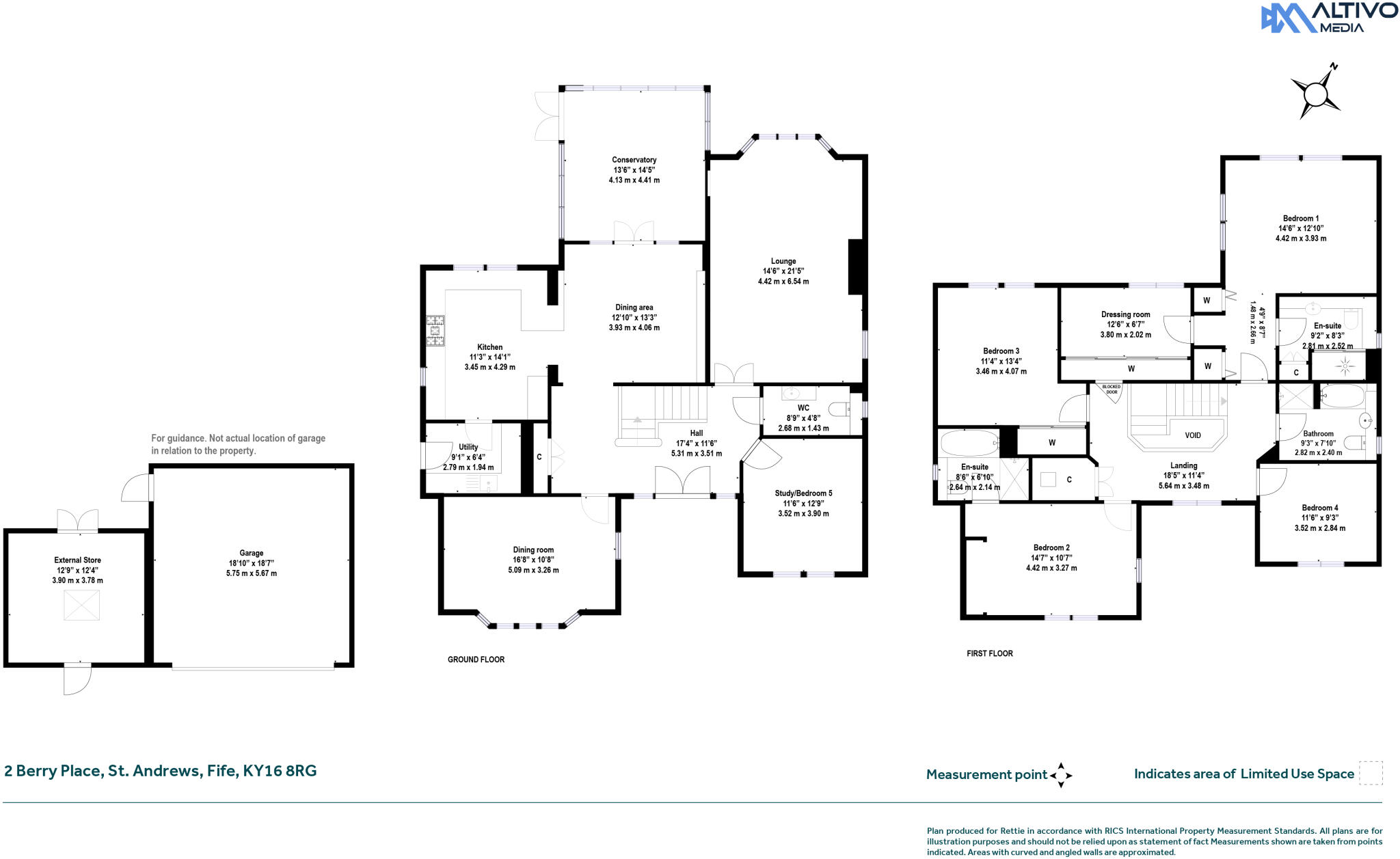 2, Berry Place, St. Andrews, Fife floorplan