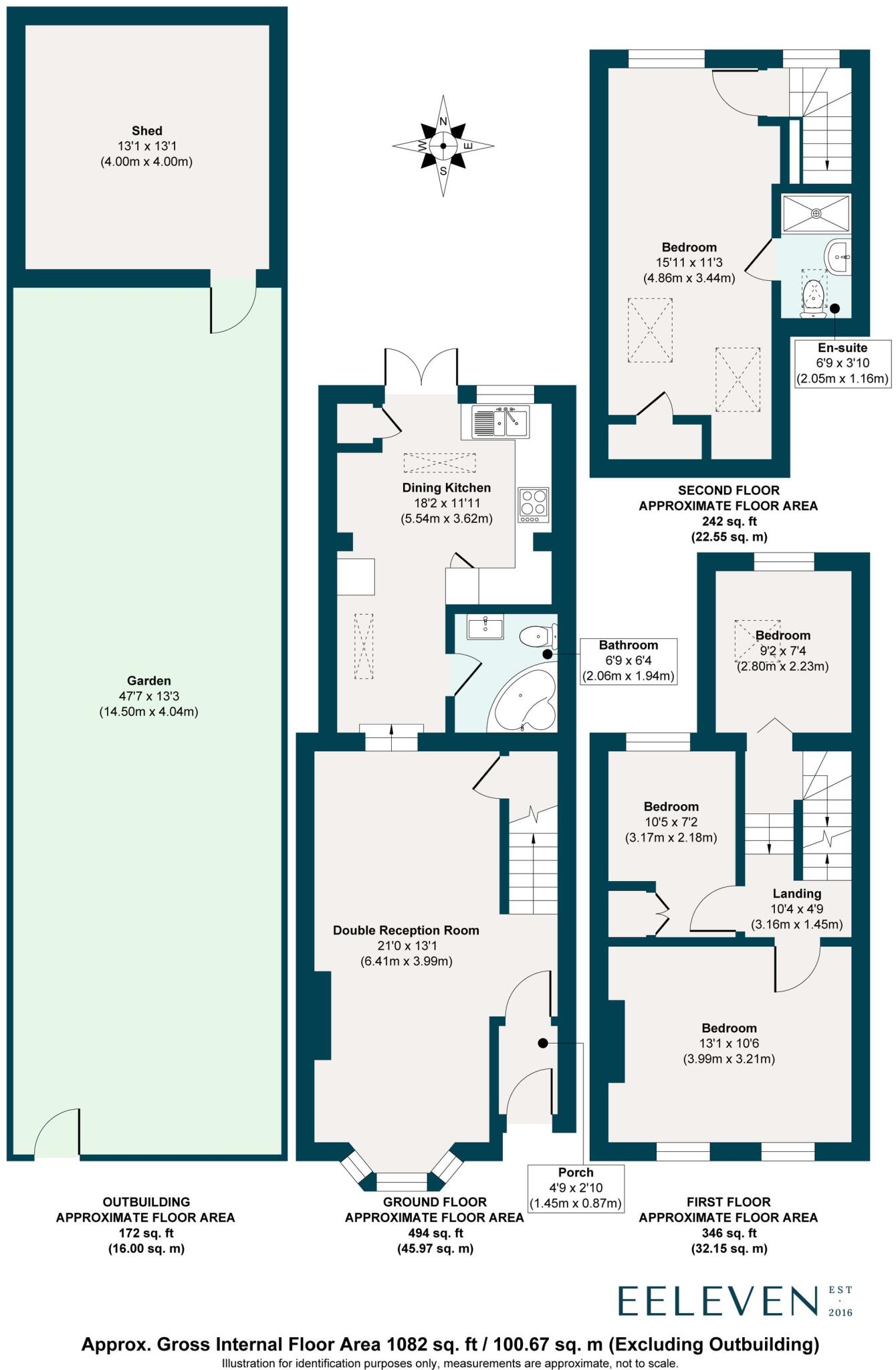 Downsell Road, Leyton, London, E15 floorplan