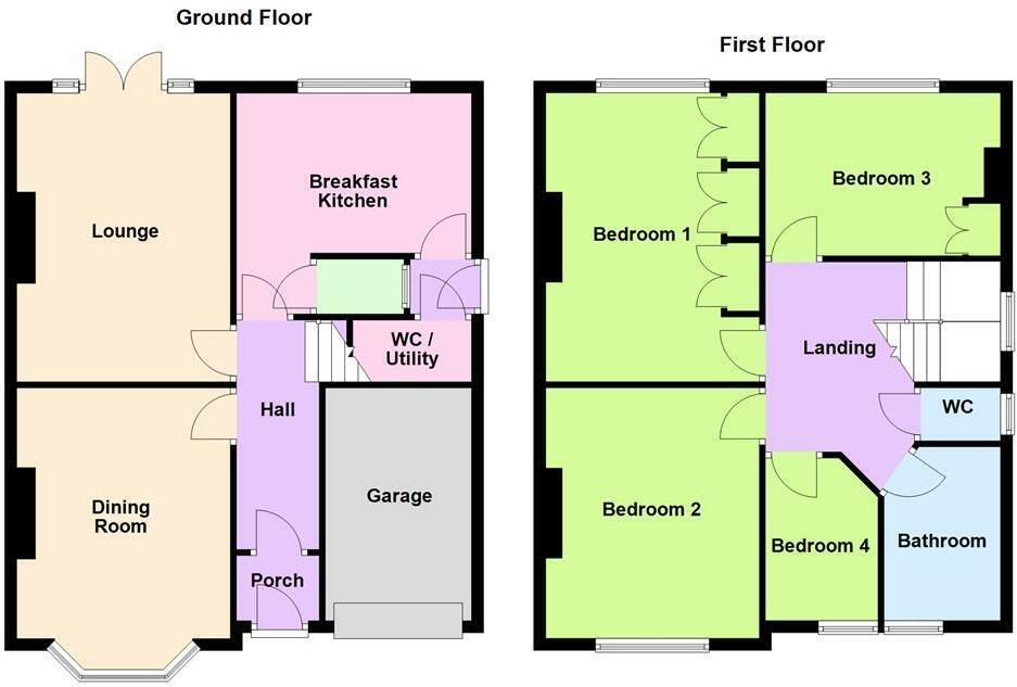 Lichfield Road, Rushall floorplan
