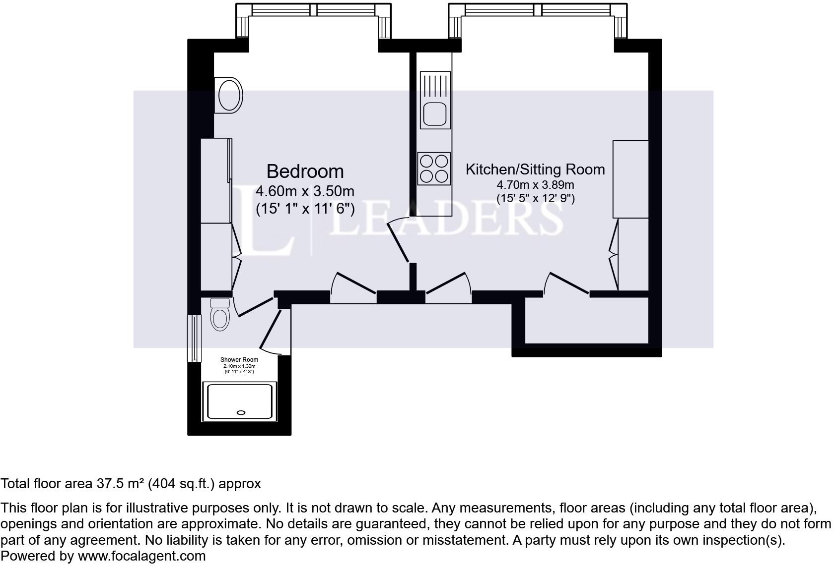 Festing Grove, Southsea, PO4 floorplan