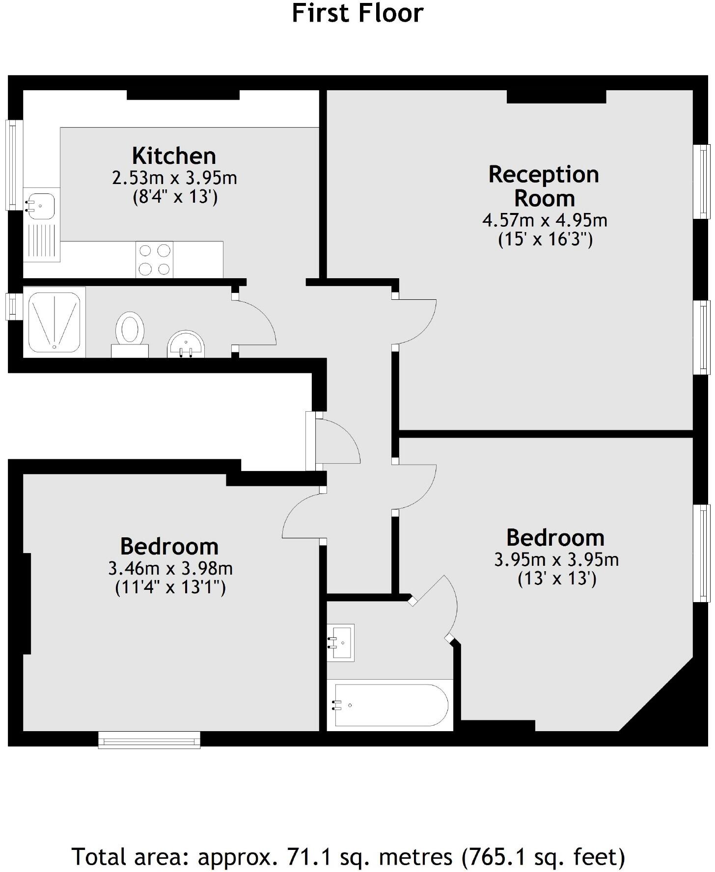 Church Road, Teddington floorplan