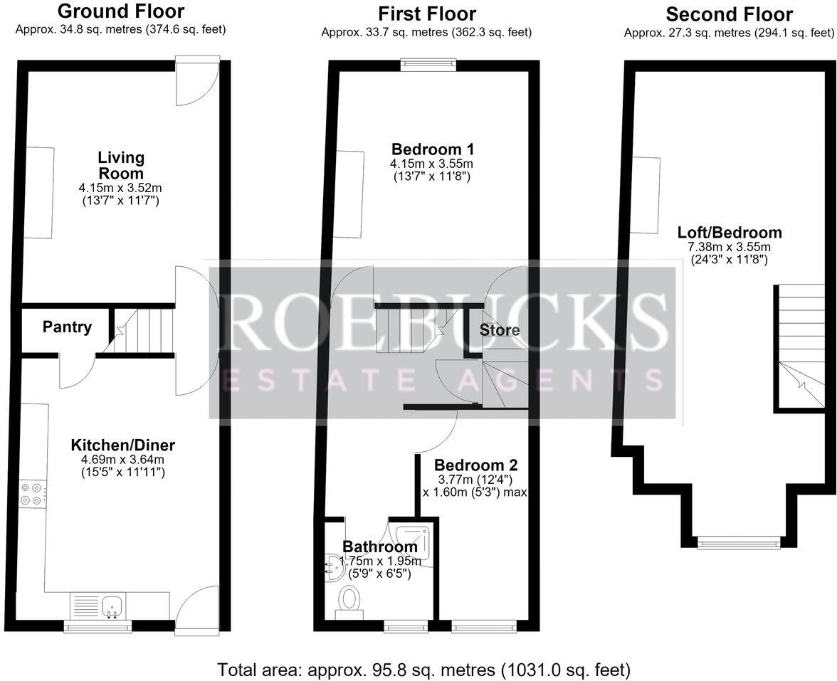 Day Street, Barnsley, S70 floorplan