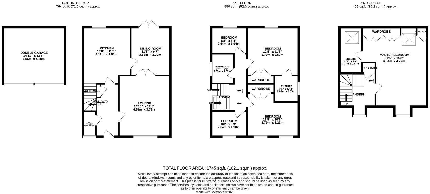 Rye Close, Burton Latimer floorplan