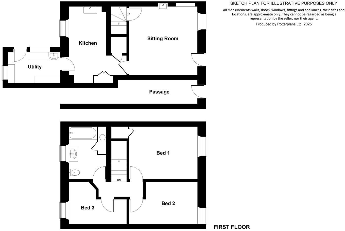 Richmond Road, Skeeby, Richmond floorplan