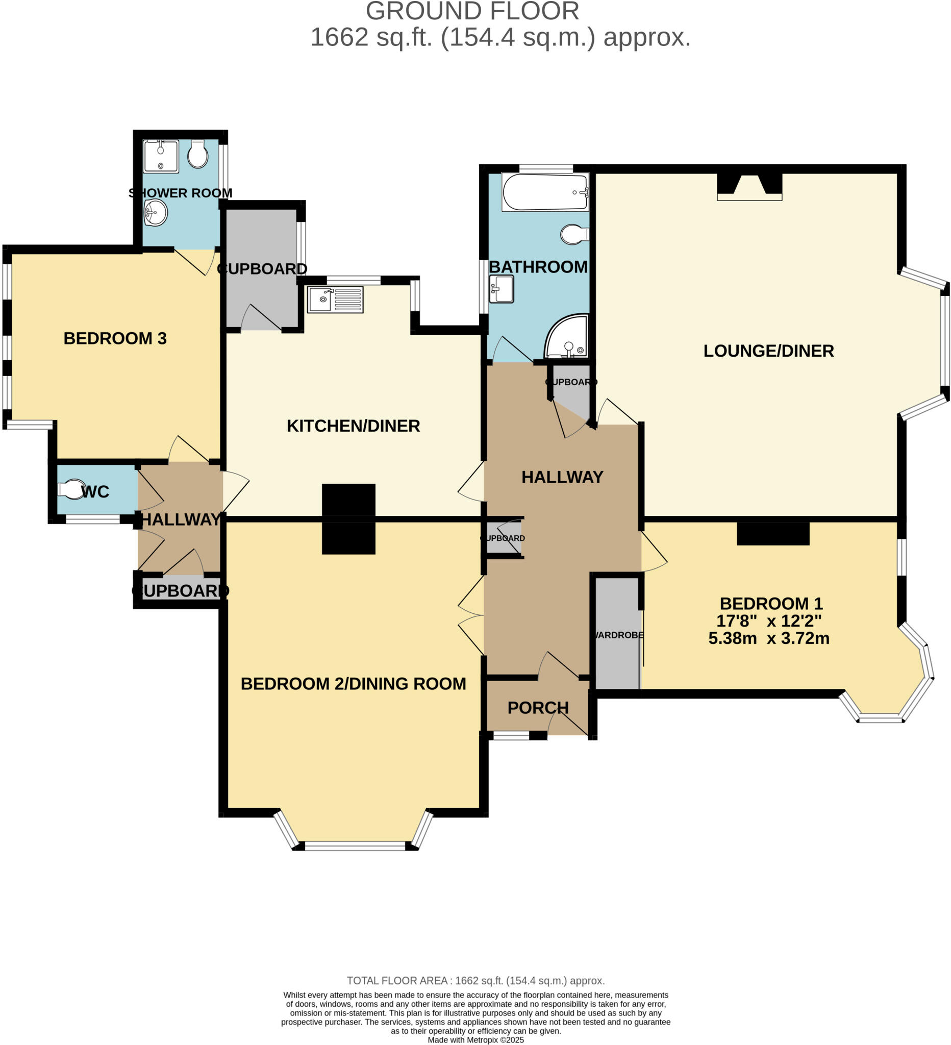 Summerfield Road, Bridlington, East Yorkshire, YO15 floorplan